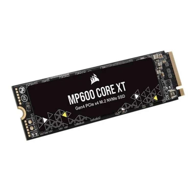 Corsair 4TB M.2 Solid State Drive Force MP600 Core XT PCIe Gen 4.0 x4/NVMe 1.4 - Refurbished w/code 2 year warranty - Realtimedistribution