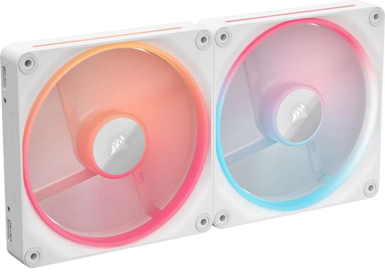 Corsair iCUE LINK TITAN 240 RX RGB AIO Liquid CPU Cooler ( White / RX120 RGB Fans Included / Intel LGA 1700 & 1851 / AMD AM4 & AM5 )