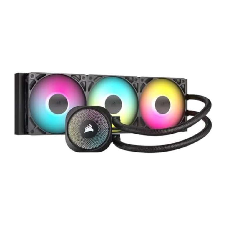 Corsair NAUTILUS 360 RS ARGB Liquid CPU Cooler (Intel LGA 1851/1700, AMD AM5/AM4) - Black