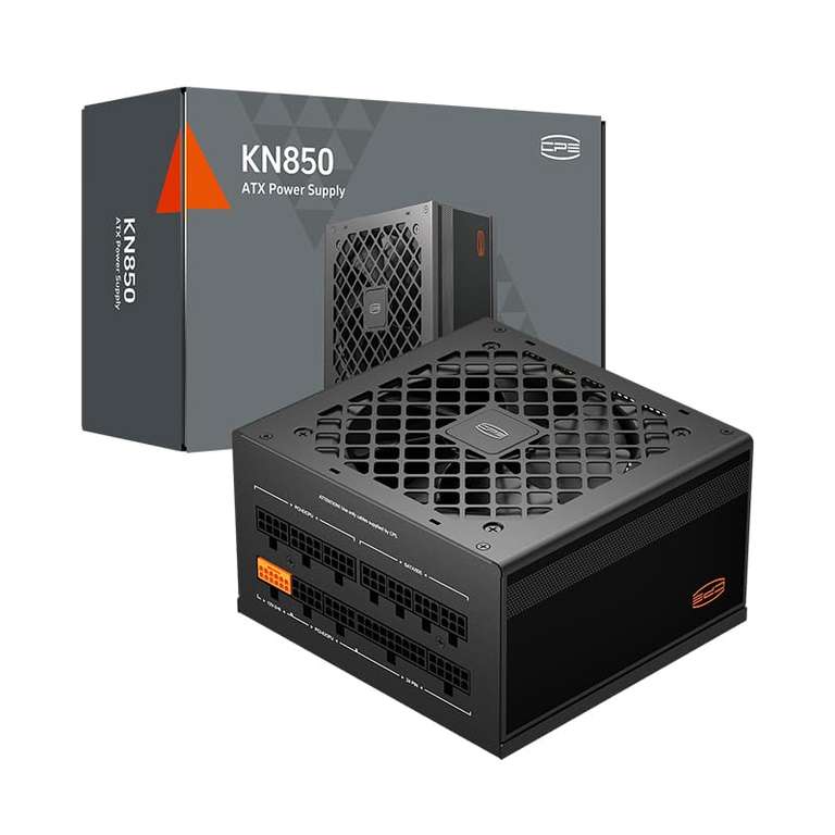 CPS KN850 Power Supply Fully Modular PSU, 850W ATX 3.1, 80 Plus Gold, PCIe 5.1 12V-2×6, Japanese Caps, 5-Yr Warranty sold by CPS GAMING FBA