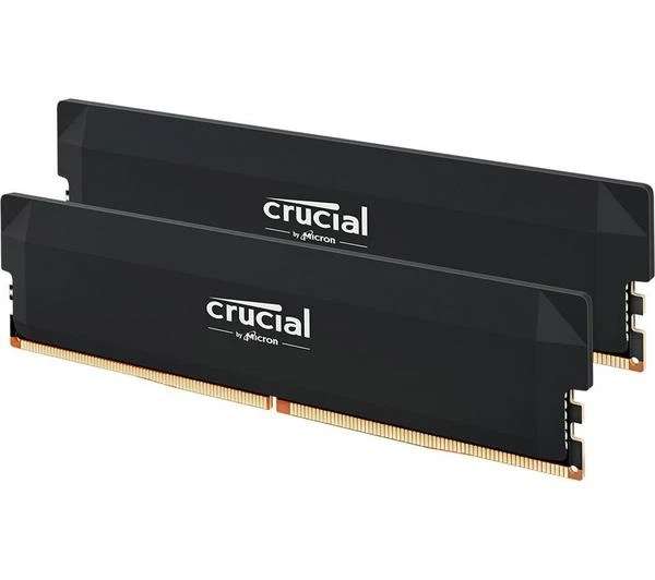 CRUCIAL Pro 32GB (2x16GB) 6400 MHz CL38 DDR5 Memory Kit Opened – never used with code at Currys Clearance
