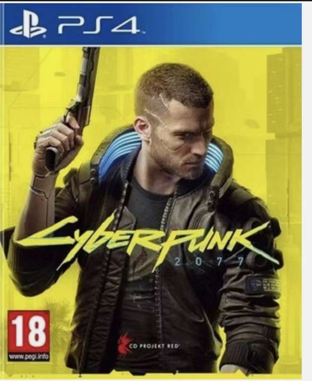 Cyberpunk 2077 (PS4) - Used very good - w/code sold by musicMagpie