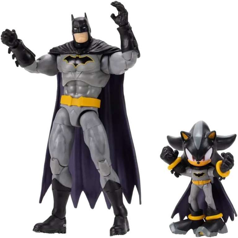 DC x Sonic Shadow & Batman Action Figure Multipack