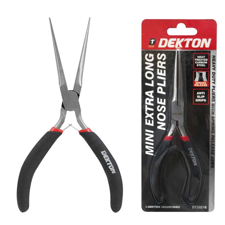 Dekton Mini Extra Long Nose Pliers