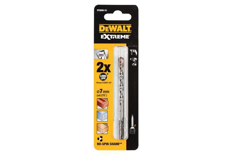 Dewalt DT6680QZ 7 x 100 mm Extreme Masonry Drill Bit