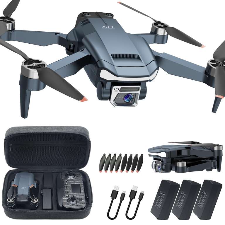 Drone with Camera 4K for Beginners, 2650ft Control Range, 84 Mins Flight Time