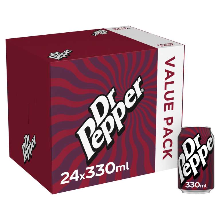 Dr Pepper 24x 330ml £8!
