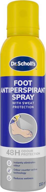 Dr. Scholl’s Fresh Step Antiperspirant Spray, 96g