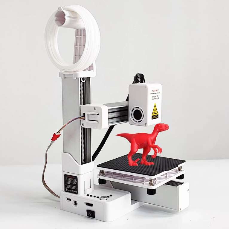 EasyThreed 3D Printer Entry Level Compatible with PLA TPU 1.75mm Filament, UK Plug (with code) Sold by EasyThreed 3D Printer Store (Trader)