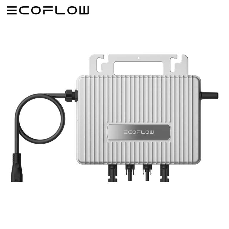 ECOFLOW STREAM Max Balcony Power Station with 800W Storage, 1.92kWh Storage for Balcony Power Station, 2x 400W Solar Panels, 2300W max
