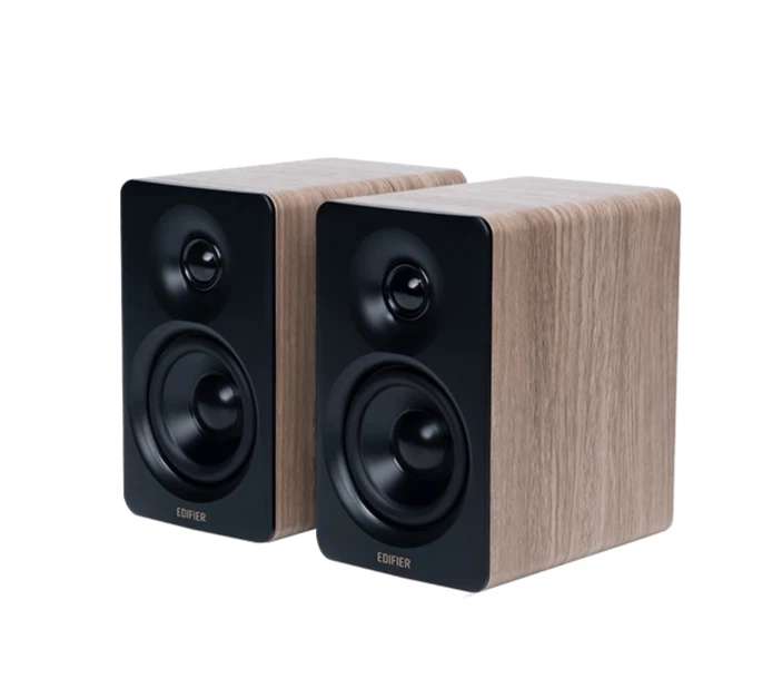 Edifier M60 Hi-Res Oak Active Bookshelf BT Studio Speakers/Monitors with Stands W/Code @ V1TAL-L1NK