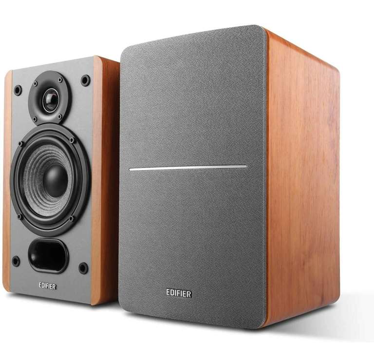 Edifier P12 Passive Bookshelf Speakers 2 Way Speakers with Built-in Wall Mount with code sold by Vital-Link