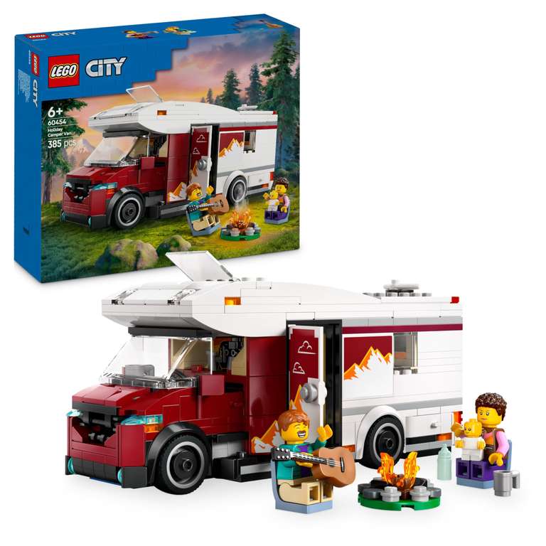LEGO City Holiday Adventure Camper Van 60454