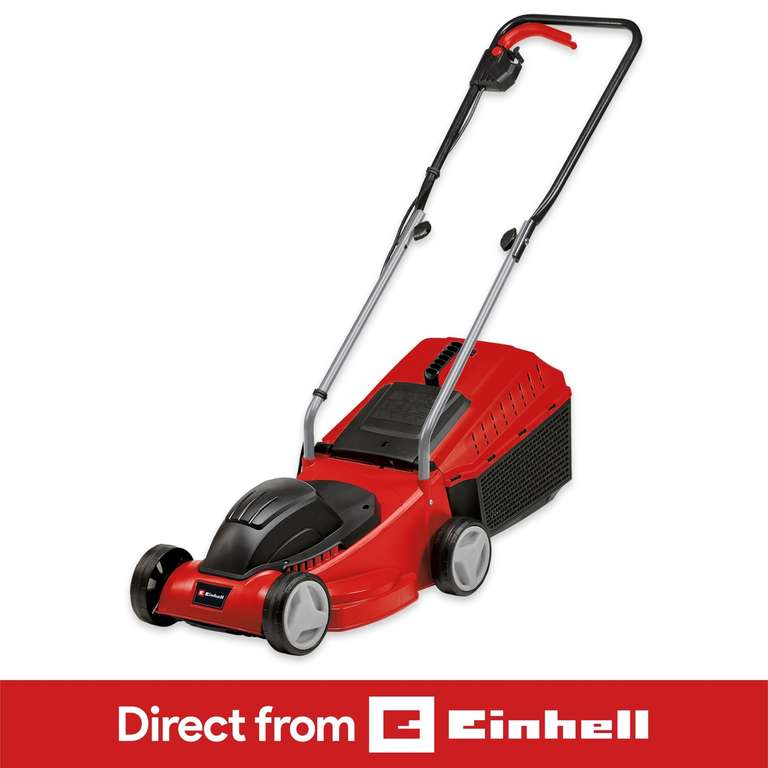 Einhell 32cm Lawnmower 1200W Rotary 30L Corded Electric GC-EM 1232 Lawn Mower - with code. Sold by Einhell Official Store