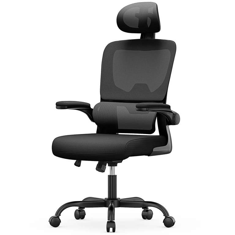 Ergonomic (Home) Office Chair with Lumbar Support w/code @ Bigzzia Outdoor Furniture Store