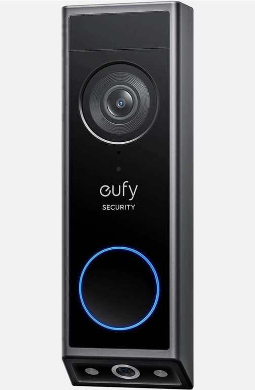 eufy Security Video Doorbell E340 Dual Cameras 2K HD Wireless - Refurbished, With Code - Sold by Anker Refurbished Shop (UK Mainland)