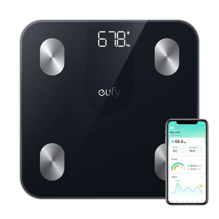 eufy Smart Scale, Weighing Scales for Body Weight, Digital with Bluetooth - Prime Exclusive - Sold by AnkerDirect UK / FBA