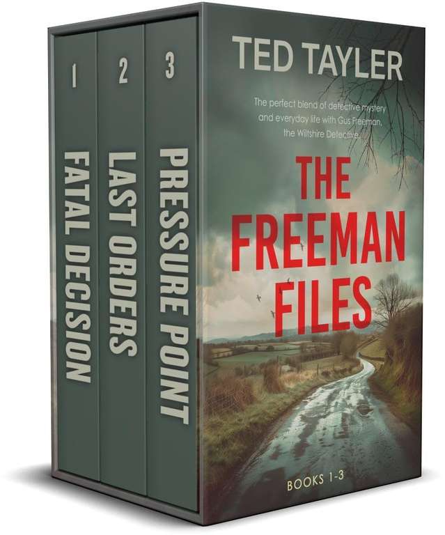 Excellent Crime Thriller Box Set - Ted Tayler - The Freeman Files: Books 1-3 (The Freeman Files Box Set Book 1) Kindle Edition