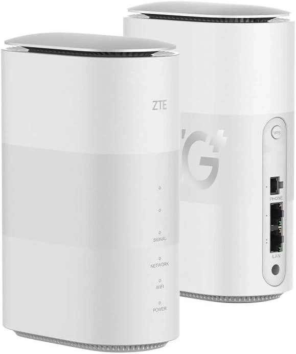 Excellent - Refurbished ZTE 5G Router MC888 - Unlocked - WiFi 6 - Up to 3.8 Gbps - White w/code @ Red Rock UK Ltd