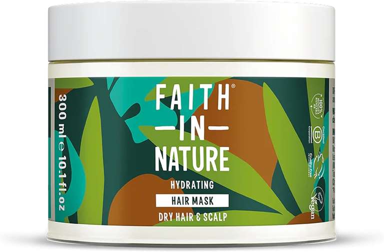 Faith In Nature Organic Coconut and Shea Butter Hair Mask 300ml (£2.28 / £2.04 on S&S) 5% WYB 4