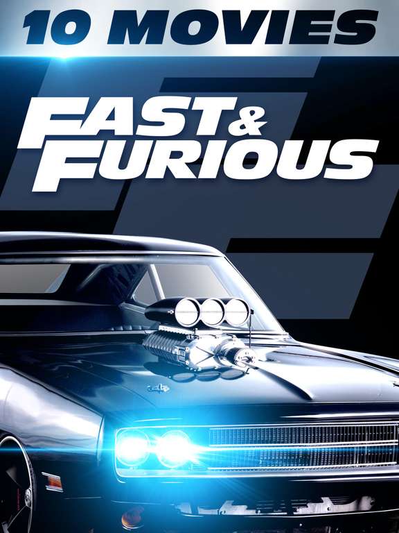 Fast & Furious 10-Movie Collection [4K UHD] - To Buy Prime Video