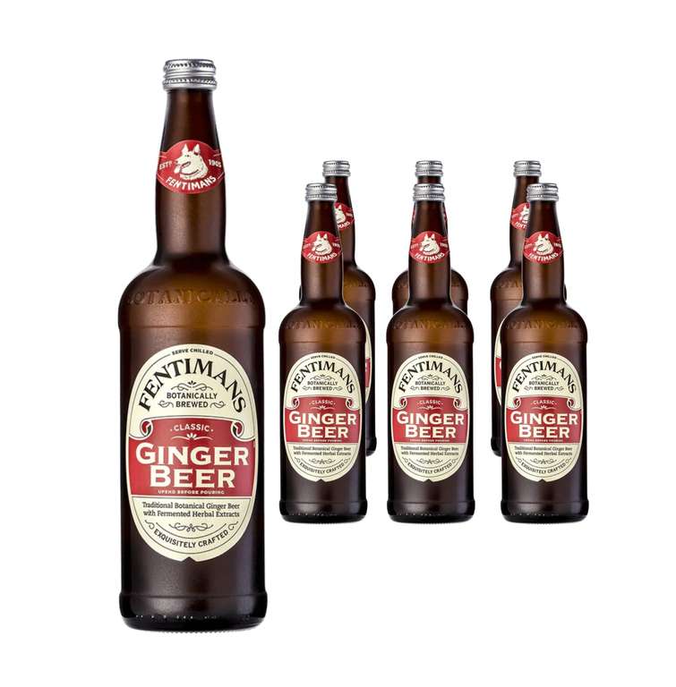 Fentimans Ginger Beer - Botanically Brewed Soft Drink - Exquisitely Crafted & Refreshing Soft Drinks
