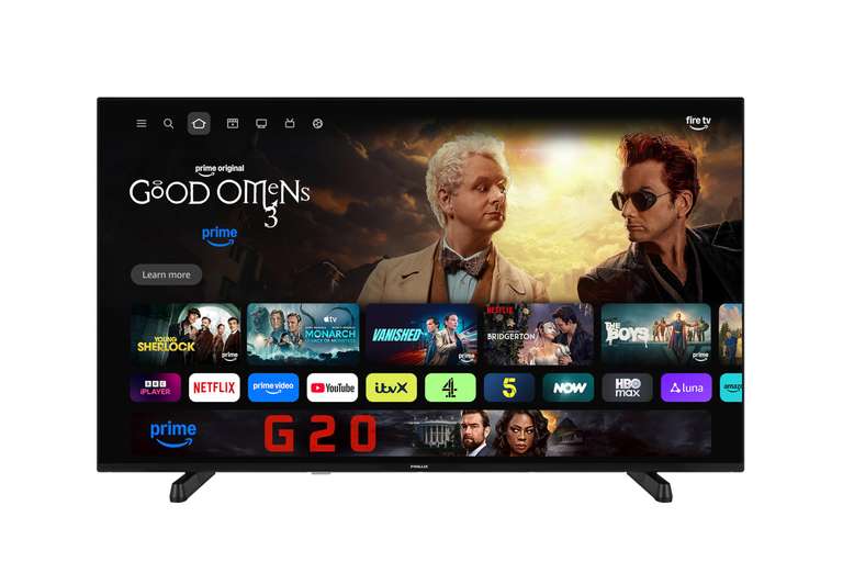 Finlux 50" UHD 4k 2026 Fire TV with Freely, Netflix, Dolby Atmos, Dolby Vision, DTS Virtual X and DTS HD