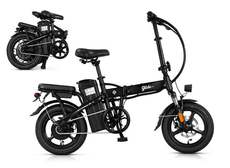 Folding Electric Bike Glide Moped City E-Bike Electric Bicycle Scooter Foldable