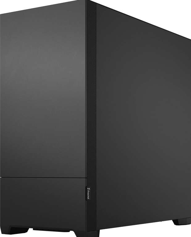 Fractal Design Pop Silent Black Mid Tower PC Case - Sound-Dampening Panels with 3 Aspect Fans