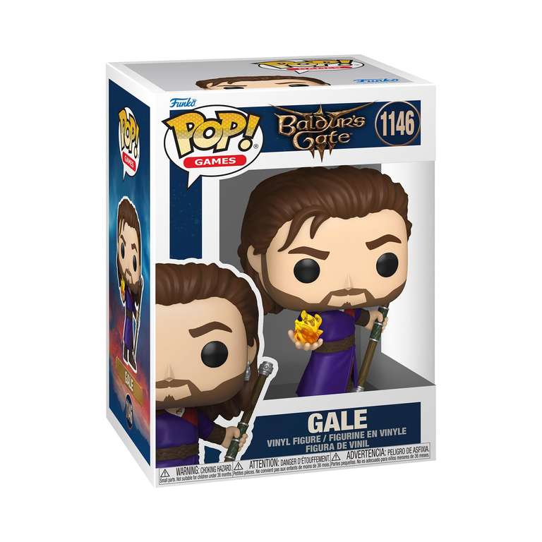 Funko Pop! Games: Baldur's Gate 3 - Gale - 1/6 Odds for Rare Chase Variant