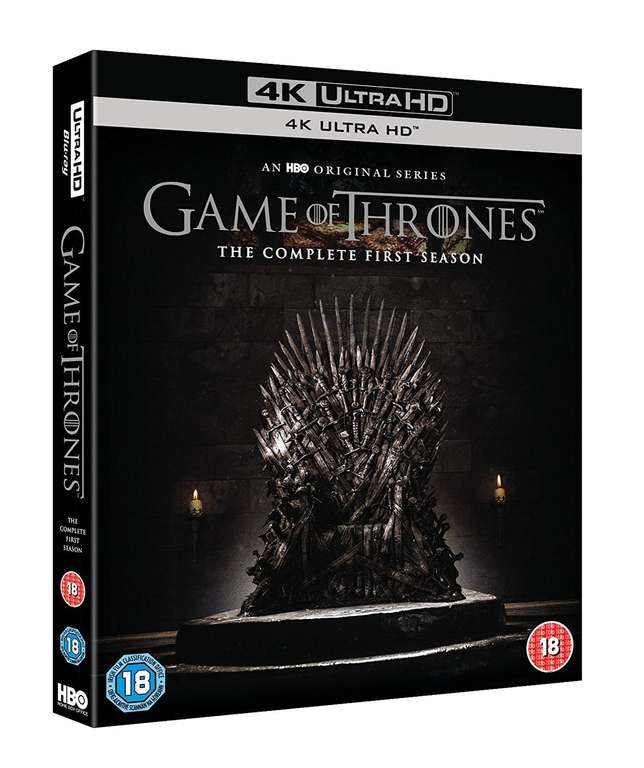 Game of Thrones - The Complete First Season - 4K UHD - Sold by Amberlings - W/ Code