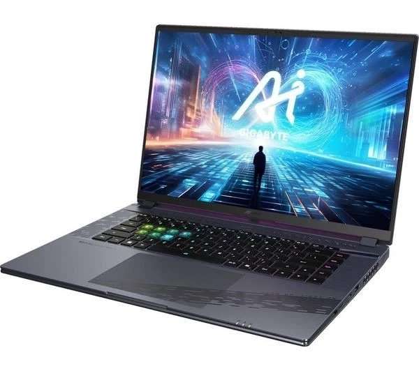 GIGABYTE AORUS 16X 16" WQXGA 165Hz Gaming Laptop - Intel Core i7 RTX 4070 16GB RAM DDR5 1TB - REFURB-C - W/Code - Sold by Currys Clearance