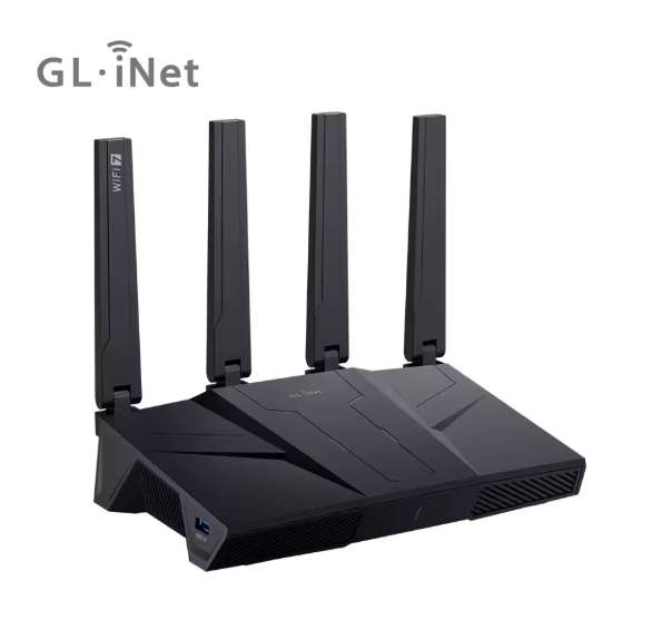 GL.iNet GL-BE9300 Flint 3 Tri-Band Wi-Fi 7 Router for Wireless Internet ( Five 2.5GbE / OpenWRT ) w/code+cashback@GL-iNet Overseas Store(UK)