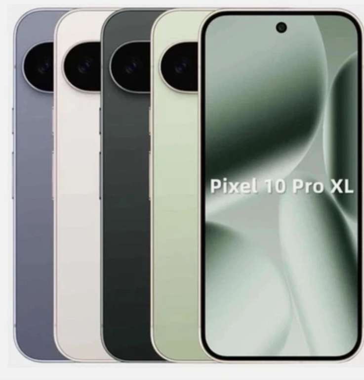Google Pixel 10 Pro XL 256GB 5G Unlocked In Jade -Refurbished Excellent A+ - With Codes - Sold By Handtec