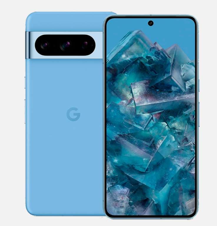 Google Pixel 8 Pro 5G - 128GB - Obsidian /Bay - Refurbished (Very Good) 12 Month Warranty - With Code - Sold By The Big Phone Store
