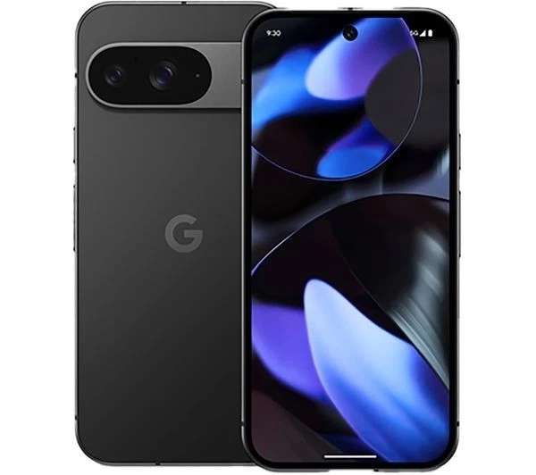 Google Pixel 9 6.3” 5G Smartphone 128GB SIM-Free Unlocked Black - Refurbished, Cosmetic Wear