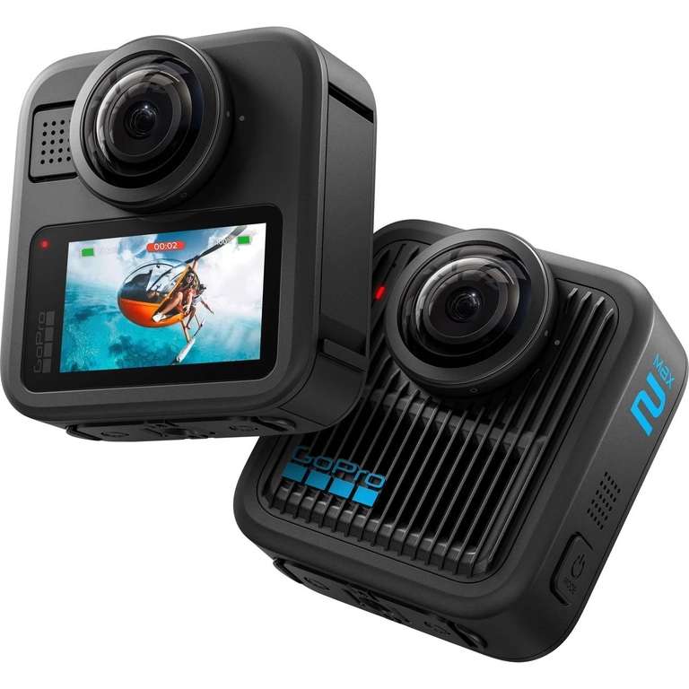 GoPro MAX2 8K 360 Waterproof Action Camera (UK Mainland) - Sold by AO