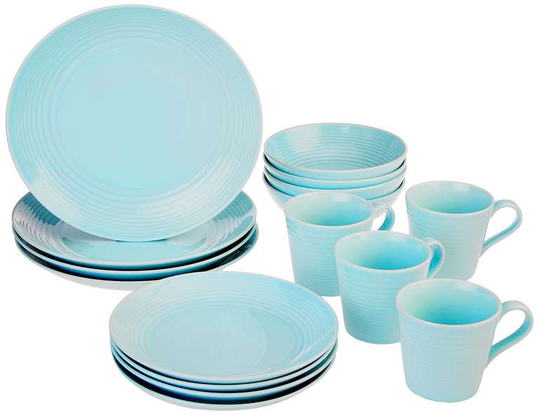 Gordon Ramsay Maze 16pc Sets | Blue / White / Dark Grey
