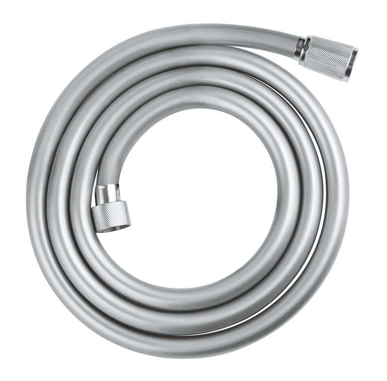 GROHE VitalioFlex Comfort TwistStop - Smooth Shower Hose 1.75 m
