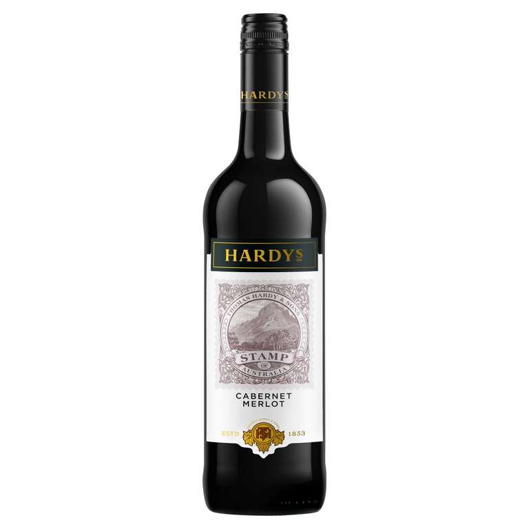Hardys Stamp Cabernet Merlot Red Wine, 75cl