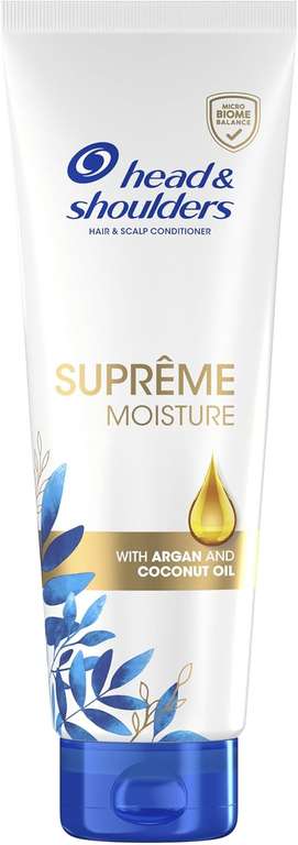 Head & Shoulders Hair Conditioner Moisture Argan & Coconut Oil 275ml - £1.70 / £1.61 S&S