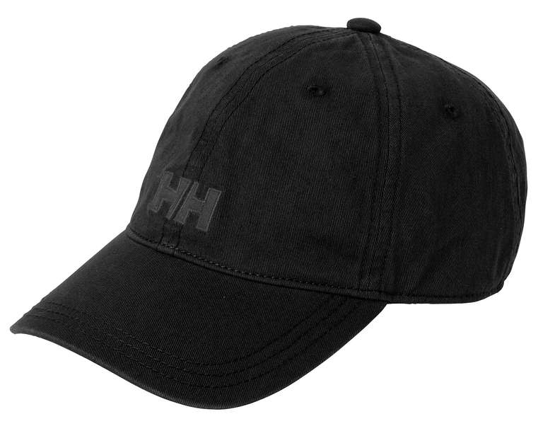 Helly Hansen Unisex HH Logo Cap in Black / Navy £10.17
