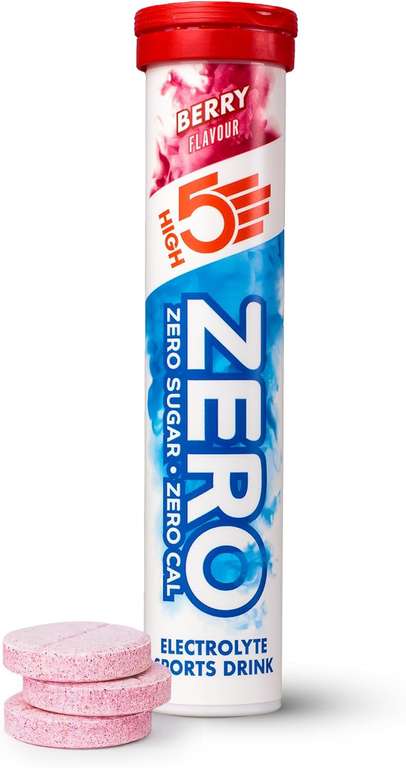 HIGH5 ZERO Electrolyte Tablet (20x, Pack of 1) All Flavours - Prime Day Deal