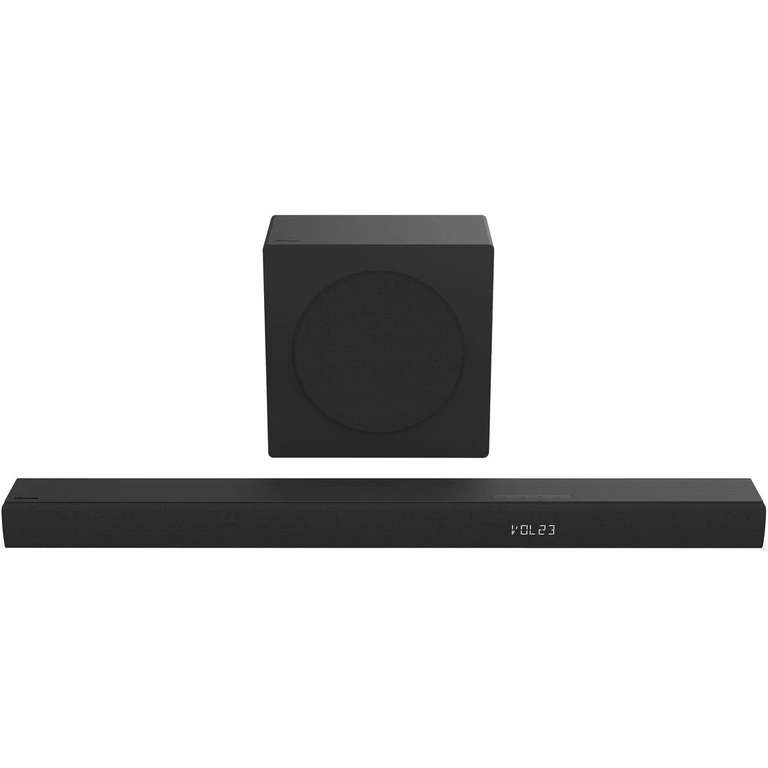 Hisense HS3100 3.1 Channel 480 Watt Bluetooth Soundbar - Wireless subwoofer - Black. Sold by ao W/Code (UK Mainland)