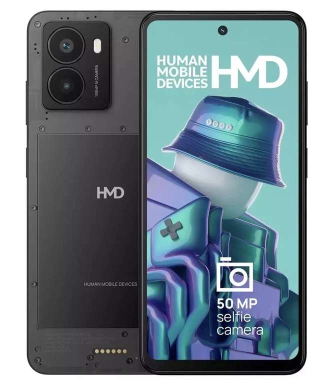 HMD Fusion 5G Android Smartphone 128GB SIM Free Black - Excellent Refurbished - W/code - Sold by Argos (UK Mainland)