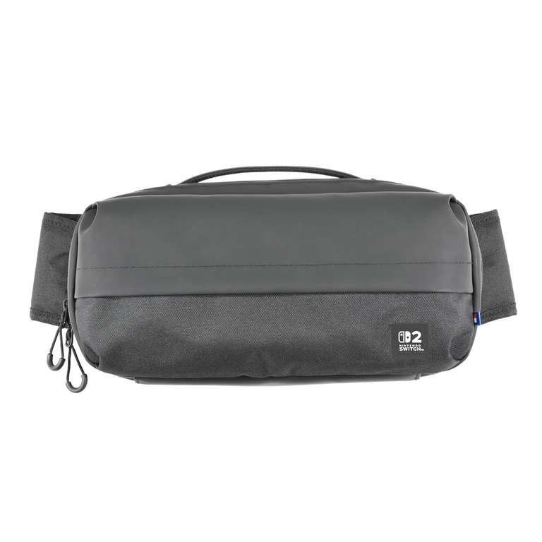 HORI Adventure Pack (Black) - Shoulder Bag for Nintendo Switch 2 - Officially Licensed by Nintendo
