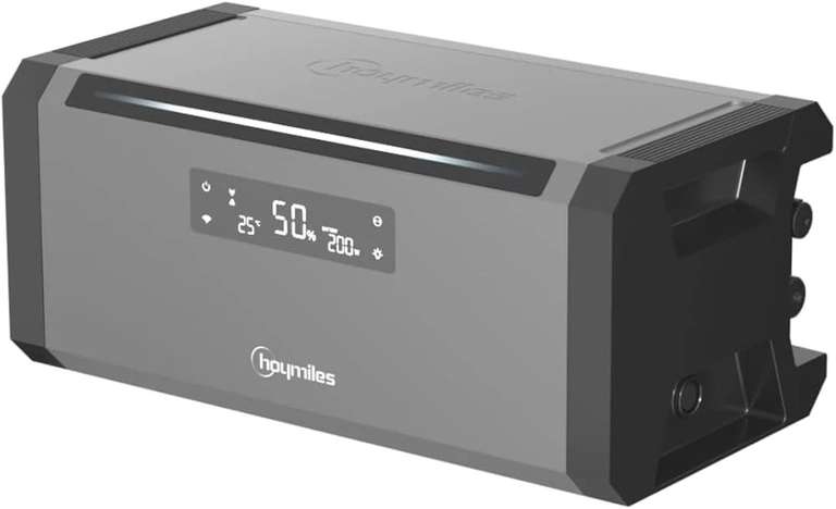 Hoymiles HiBattery AC 1.92 kWh Solar Battery Storage Plug In DIY Home Energy Kit - Sold by ABC Renewables