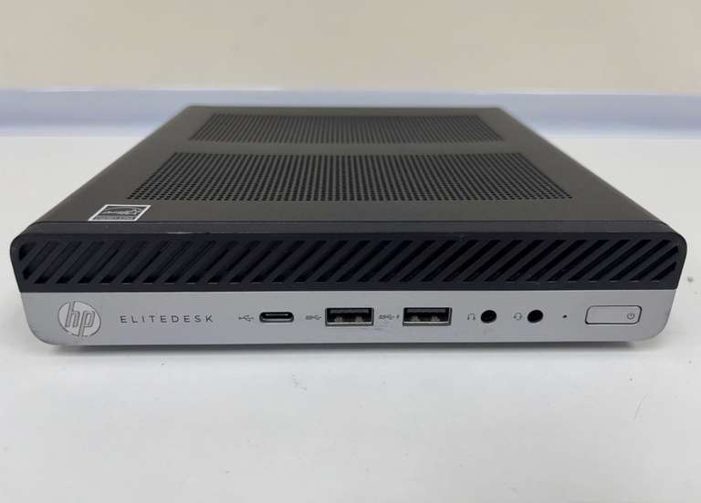 HP EliteDesk 705 G3 Desktop Mini PC AMD A10-9700e 8GB / 256GB NVME Inc Mains PSU - No OS - used - sold by weee-recycleuk