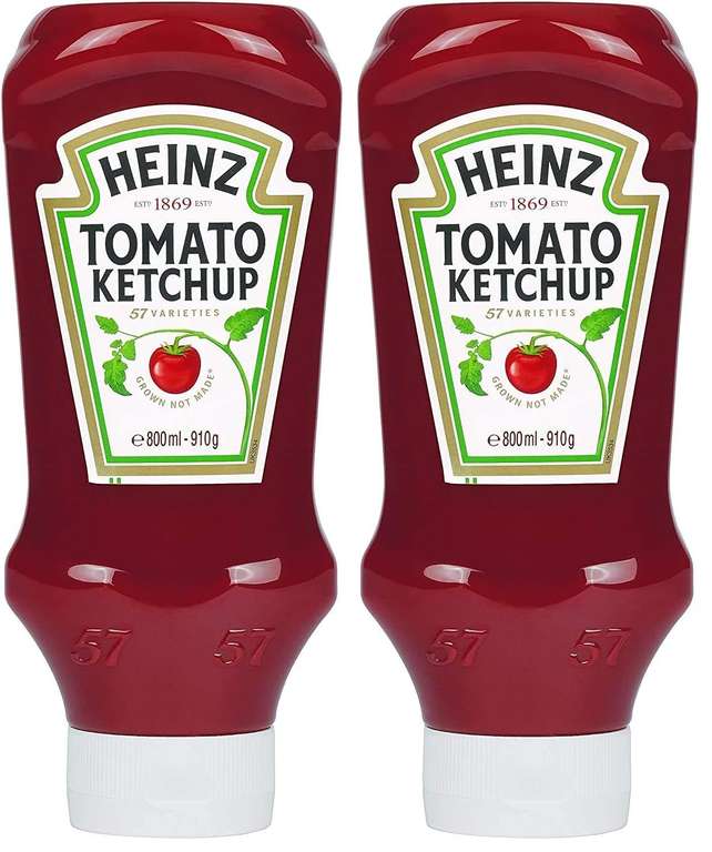 Heinz Tomato Ketchup, 910 g (Pack of 2)