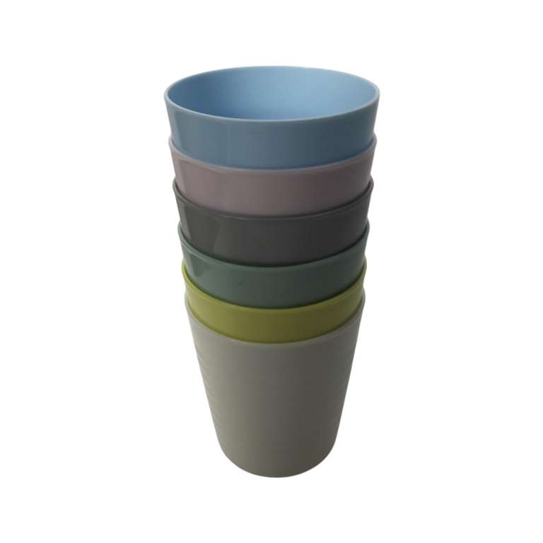 IKEA Kalas 004.613.79 Childs Plastic Mug Pastel Multicoloured 6 x 17 Centimetre